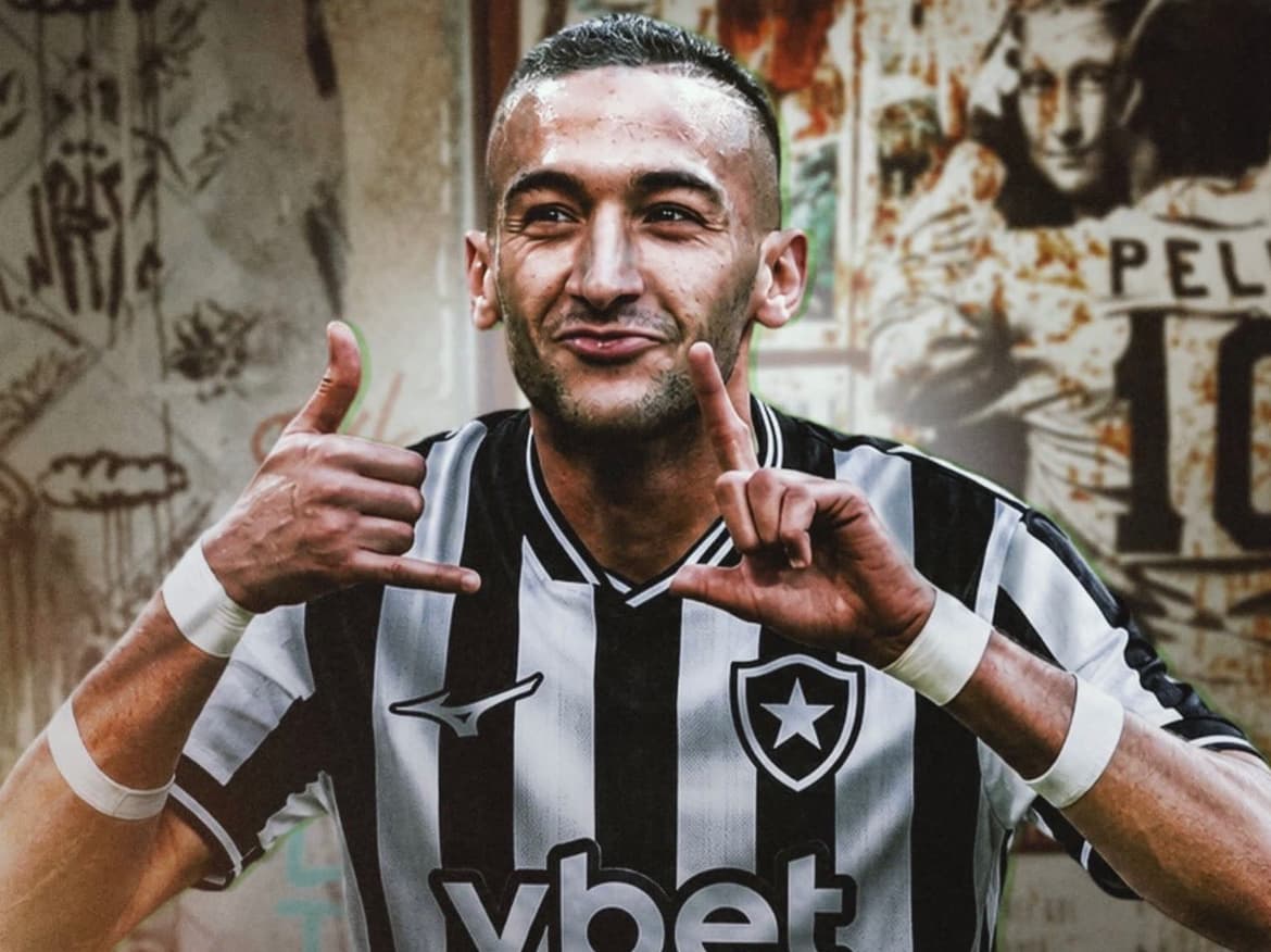 Hakim Ziyech Completes Surprise Switch to Botafogo