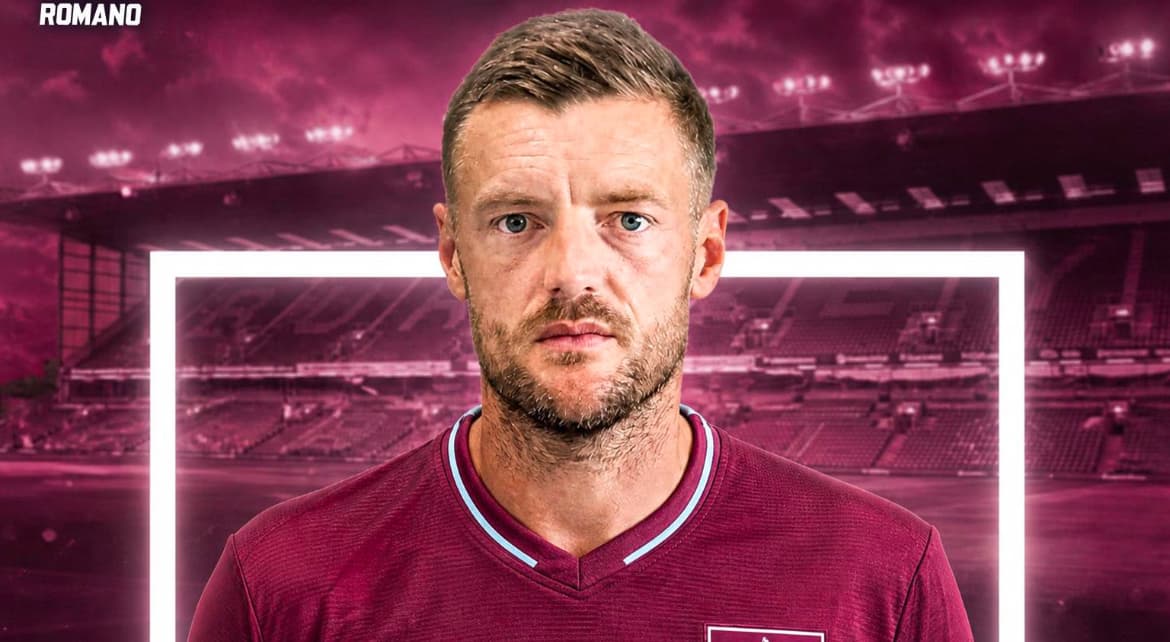 Jamie Vardy Returns to England to Join Burnley