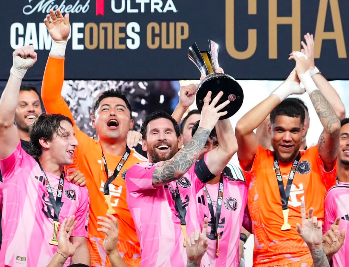 Lionel Messi Wins the Campeones Cup with Inter Miami