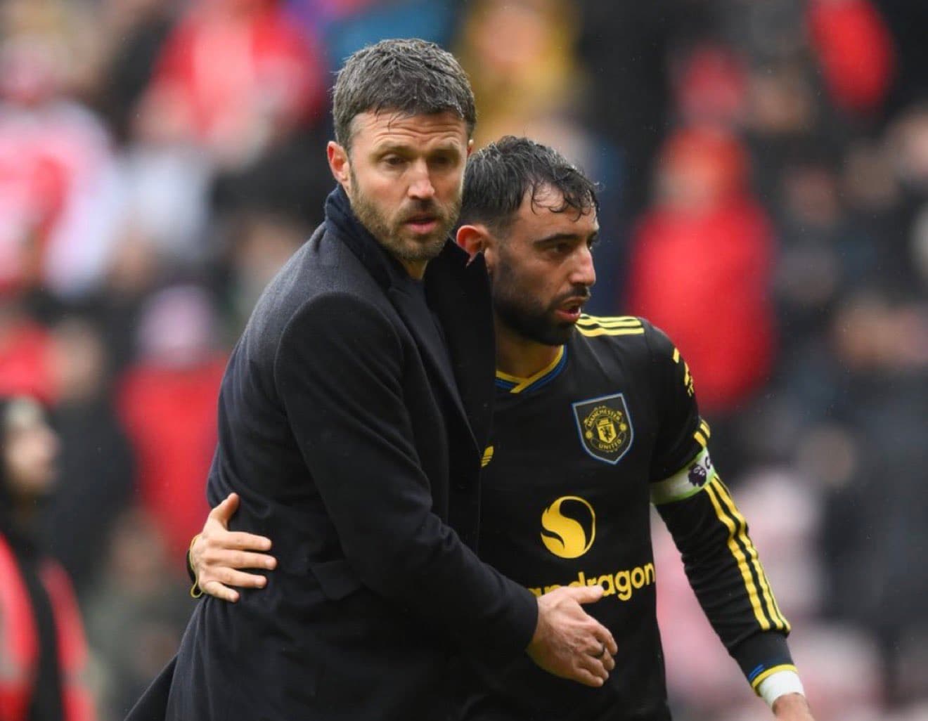 Bruno Fernandes & Michael Carrick Clear the Air Ahead of Chelsea Clash