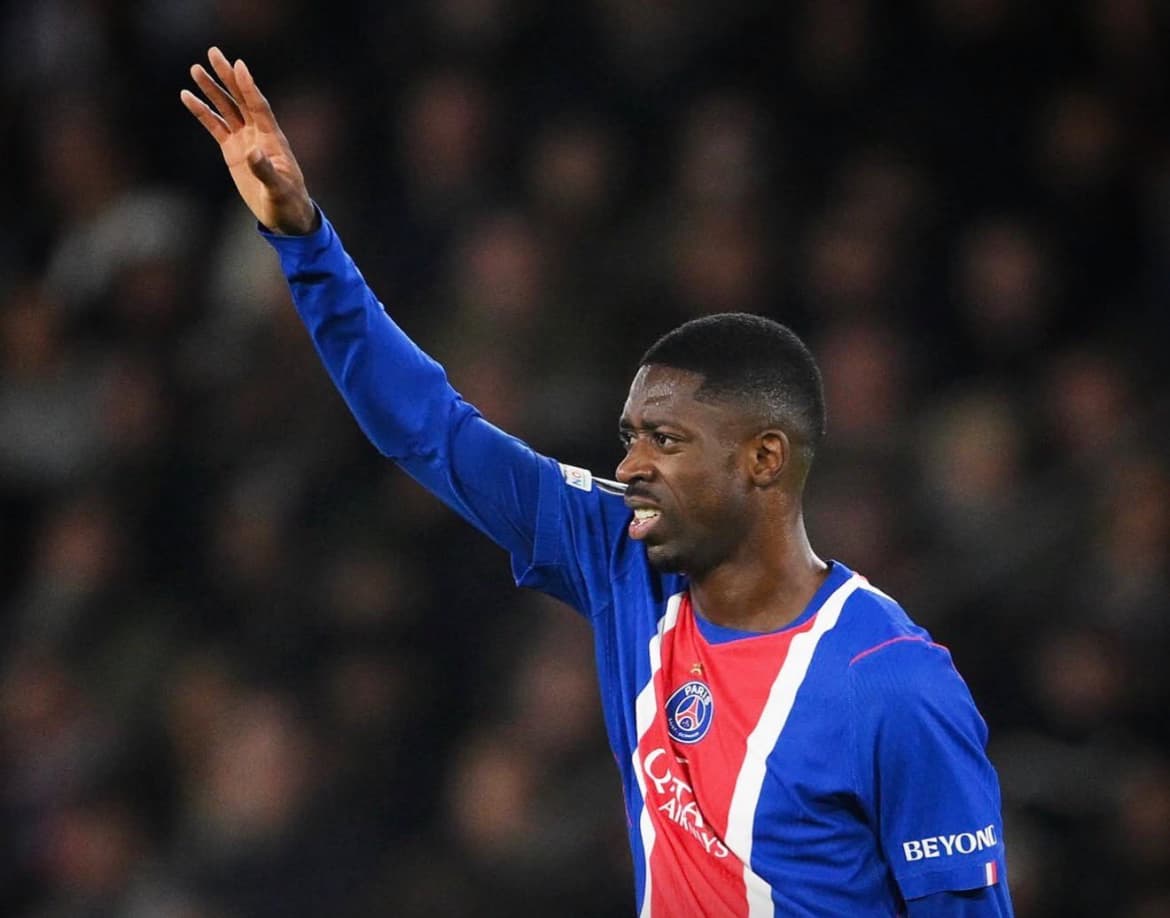 Injury Crisis at PSG: Ousmane Dembélé Sidelined With Right Thigh Issue