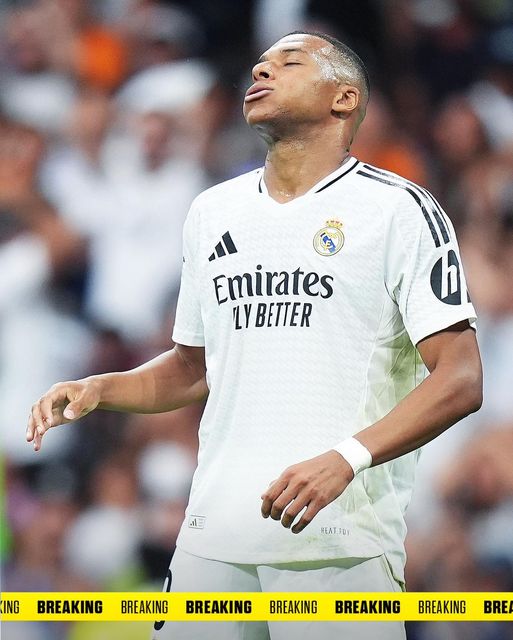 Real Madrid Confirm Kylian Mbappé's Femoral Biceps Injury, Expected to Miss 3 Weeks