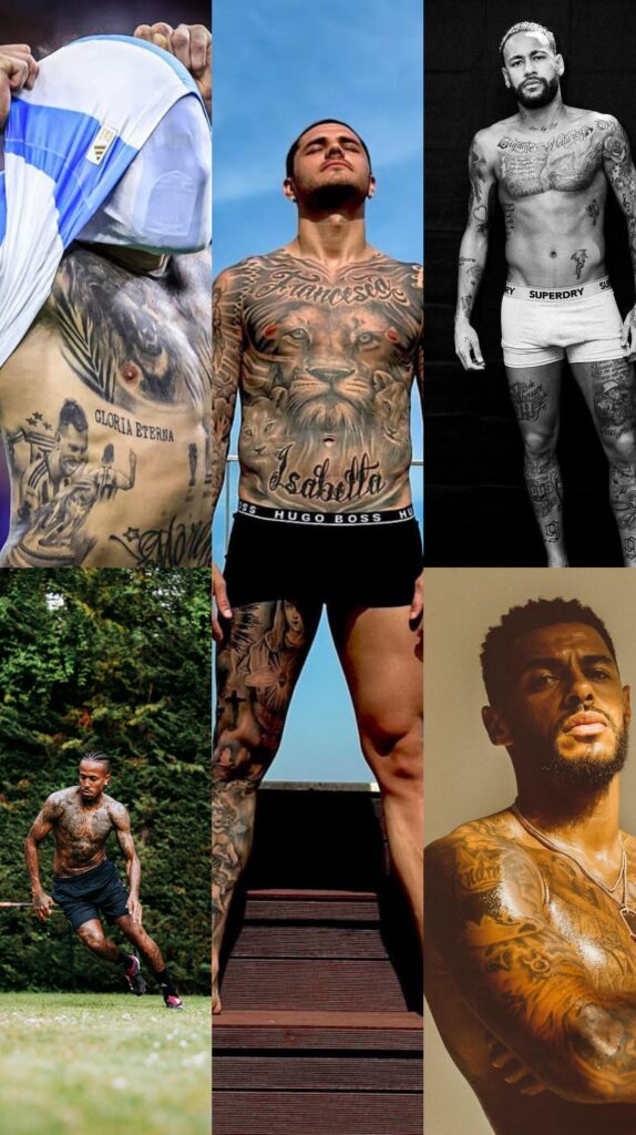 Footballers with the Best Tattoos