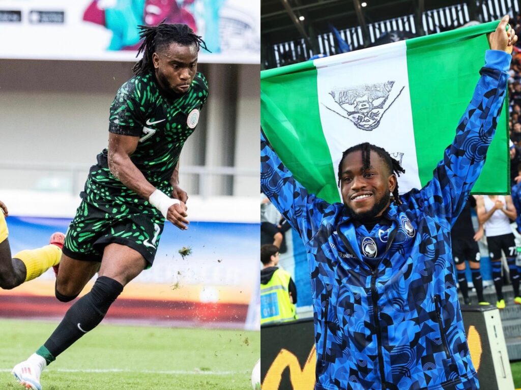 Super Eagles Player, Ademola Lookman nominated for 2024 Globe Soccer Awards’ Best Men’s Player award