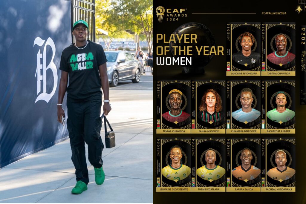 Asisat Oshoala Absent from 2024 CAF Women's Player of the Year Nominees