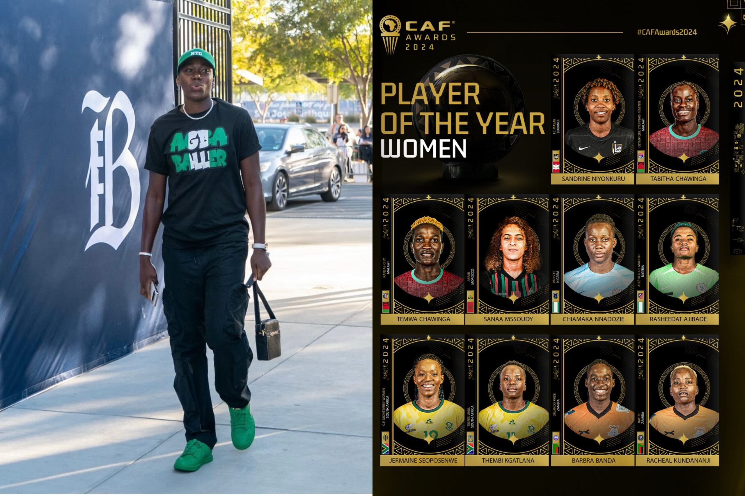 Asisat Oshoala Absent from 2024 CAF Women's Player of the Year Nominees