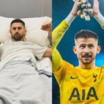 Tottenham Hotspur goalkeeper Guglielmo Vicario out for months