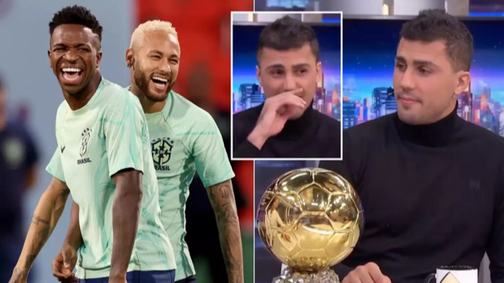 "he becomes a talker now'' - Neymar Fires Back at Rodri After Ballon d'Or Win