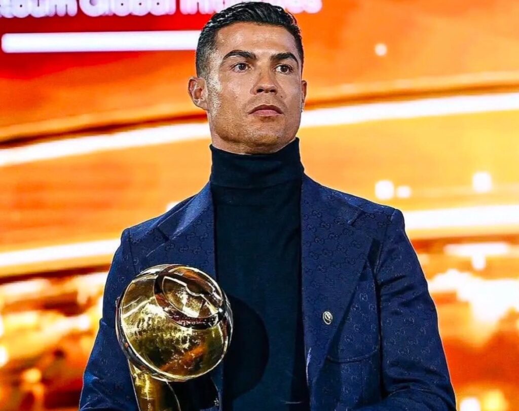 Cristiano Ronaldo Crowned “Top Goalscorer of All Time” at Globe Soccer Awards