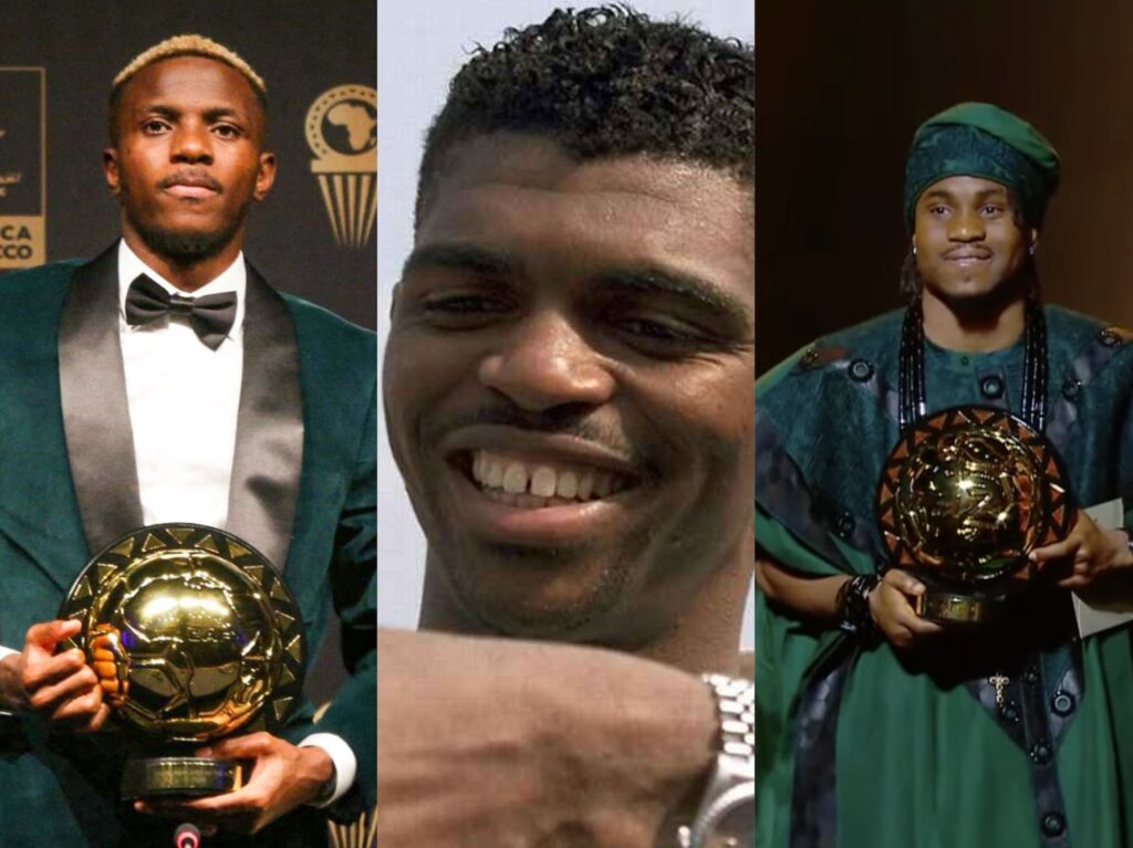 Nigeria becomes the country with the most CAF Player of the Year awards