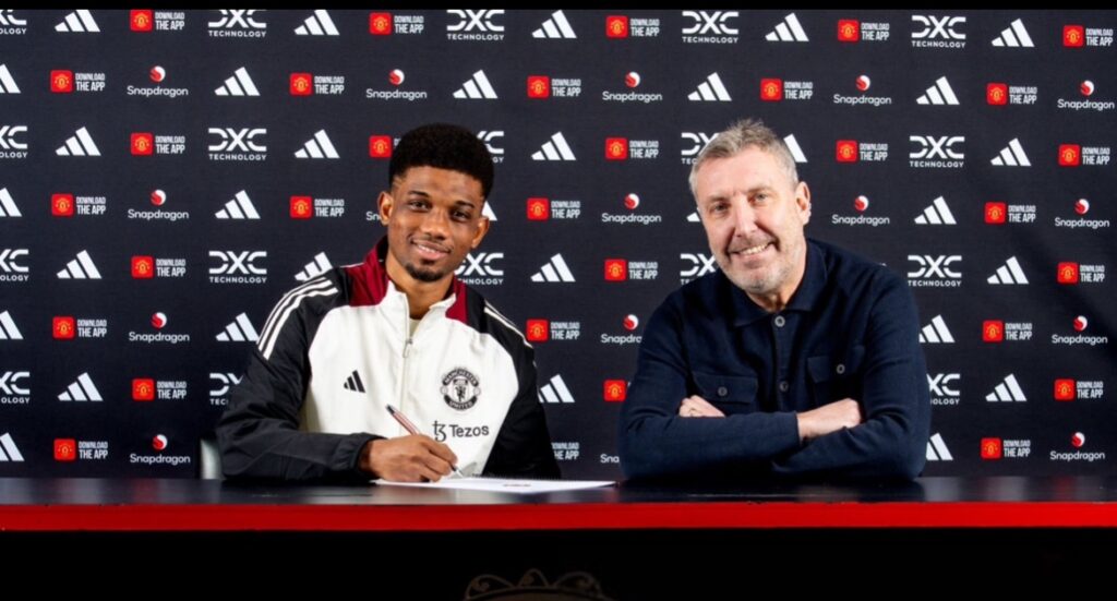 Amad Diallo Signs New Long-Term Contract at Manchester United