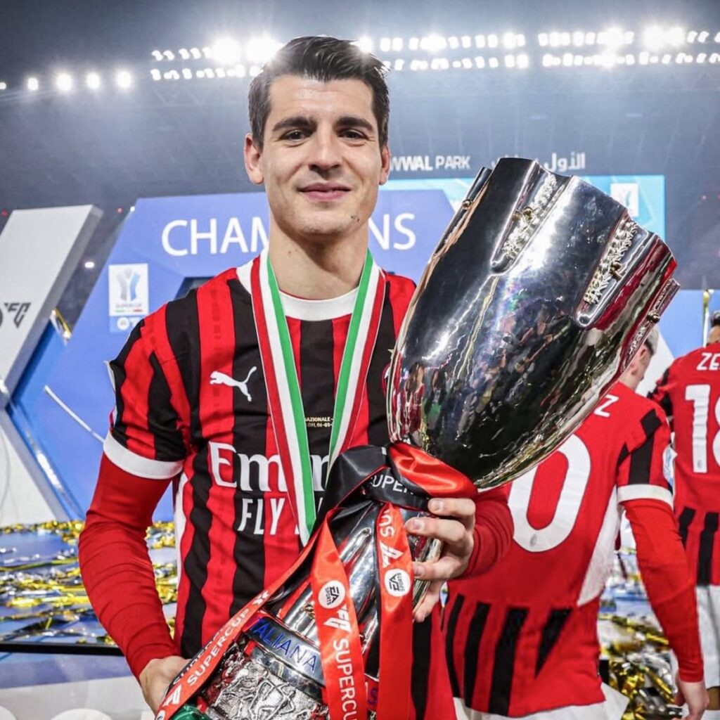 Galatasaray set to sign Alvaro Morata from AC Milan