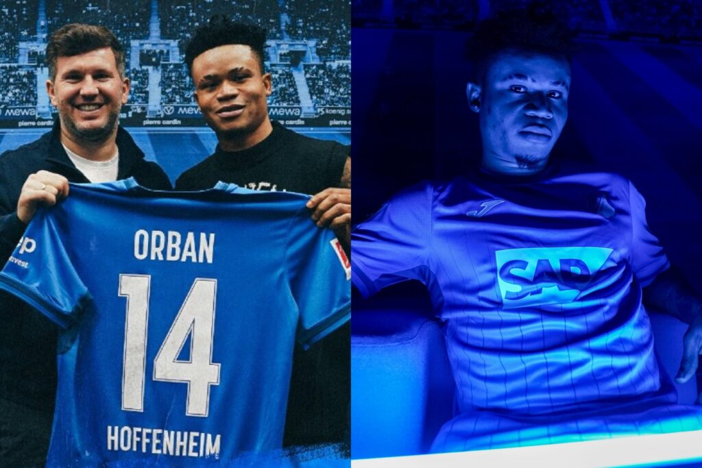 Gift Orban Joins Bundesliga Club, Hoffenheim