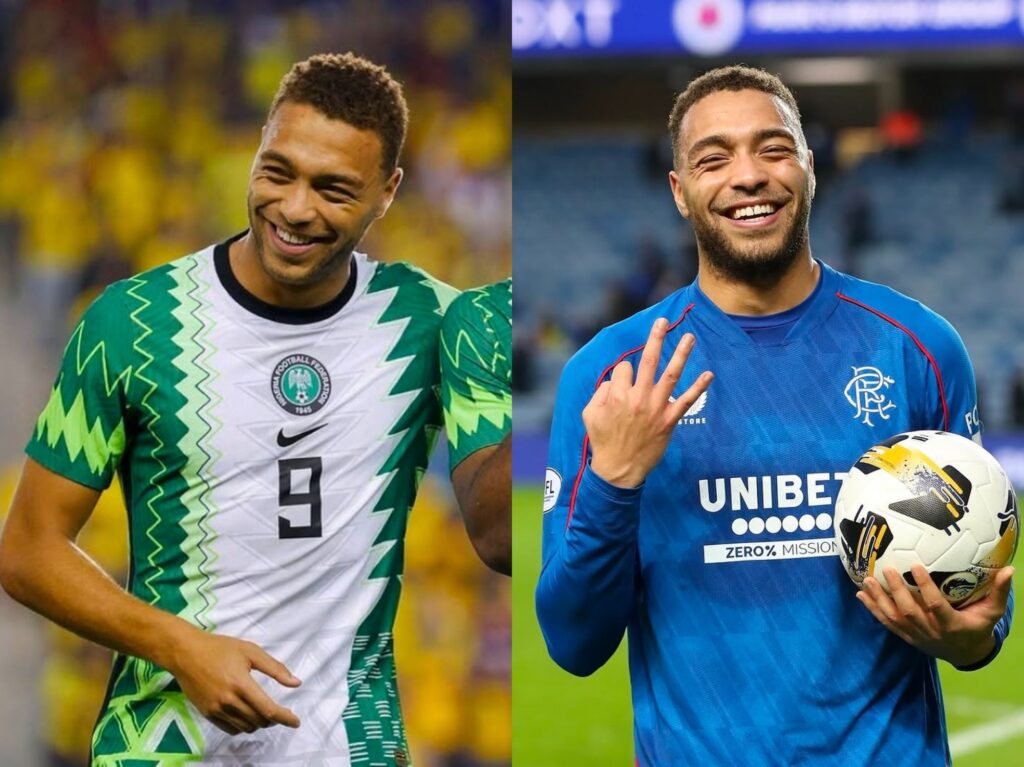 Super Eagles Striker Cyriel Dessers Hits 150 Club Career Goals with Rangers