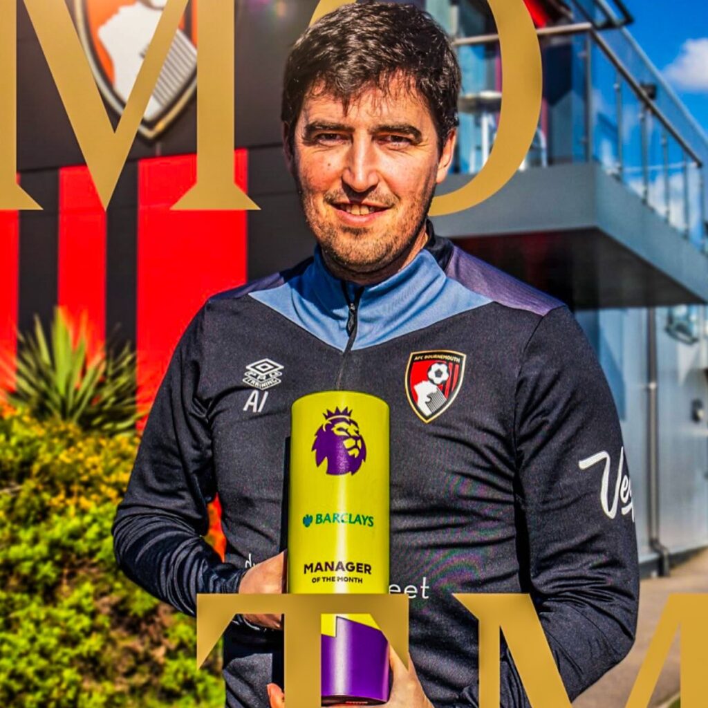 Andoni Iraola Claims Premier League Manager of the Month for January After Unbeaten Streak