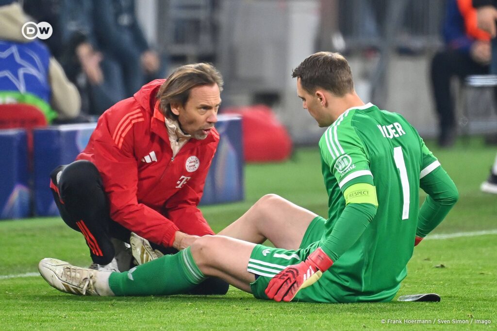 Neuer Suffers Calf Injury After Reaching 150th UCL Appearance Milestone