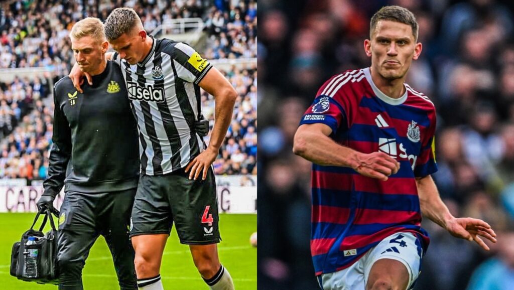 Newcastle United’s Defensive Strength Diminished as Sven Botman Faces Eight-Week Layoff After Knee Injury