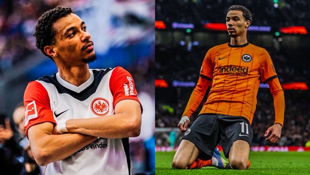 Hugo Ekitike Determined to Leave Frankfurt This Summer, €100m Price Tag Set