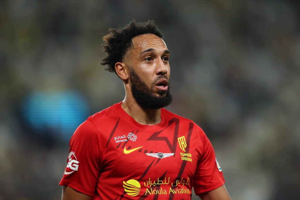 Pierre-Emerick Aubameyang Set for Free Agency as Al Qadsiah Seek Younger Striker