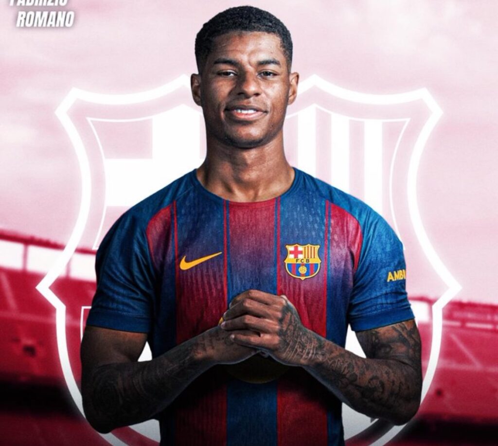 Marcus Rashford to Barcelona on Loan with Buy Option!