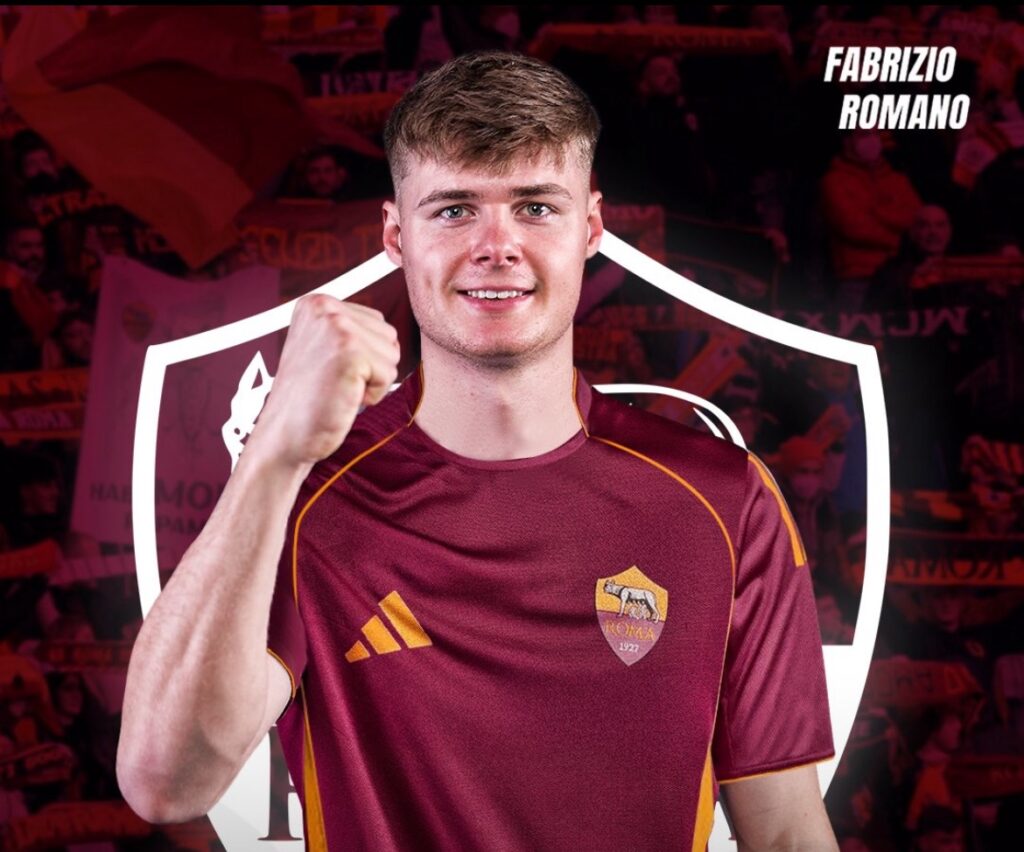 Evan Ferguson Joins AS Roma in €40m Buy Option Deal