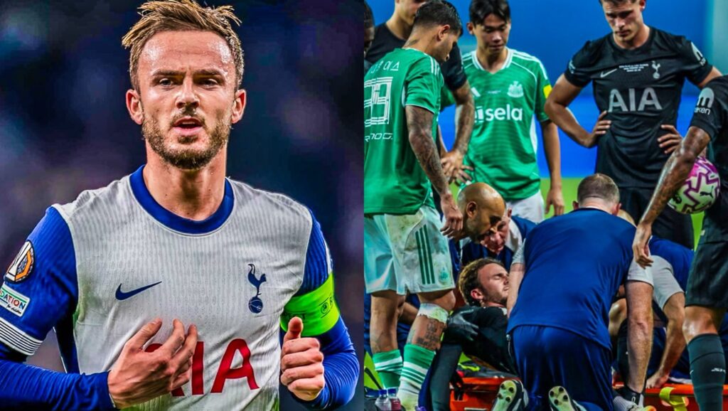 Tottenham’s James Maddison Suffers ACL Injury, Faces Long Spell on Sidelines