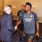 Real Madrid president keen on securing Vinícius Jr’s future, talks ongoing.&nbsp;