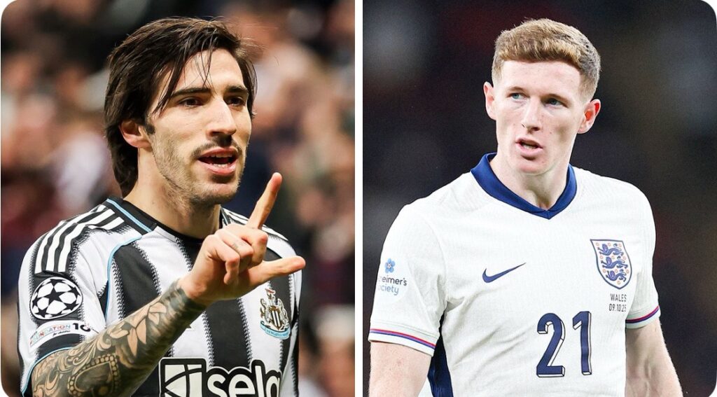 Man United interested in Tonali, while Manchester City lead race for Elliot Anderson