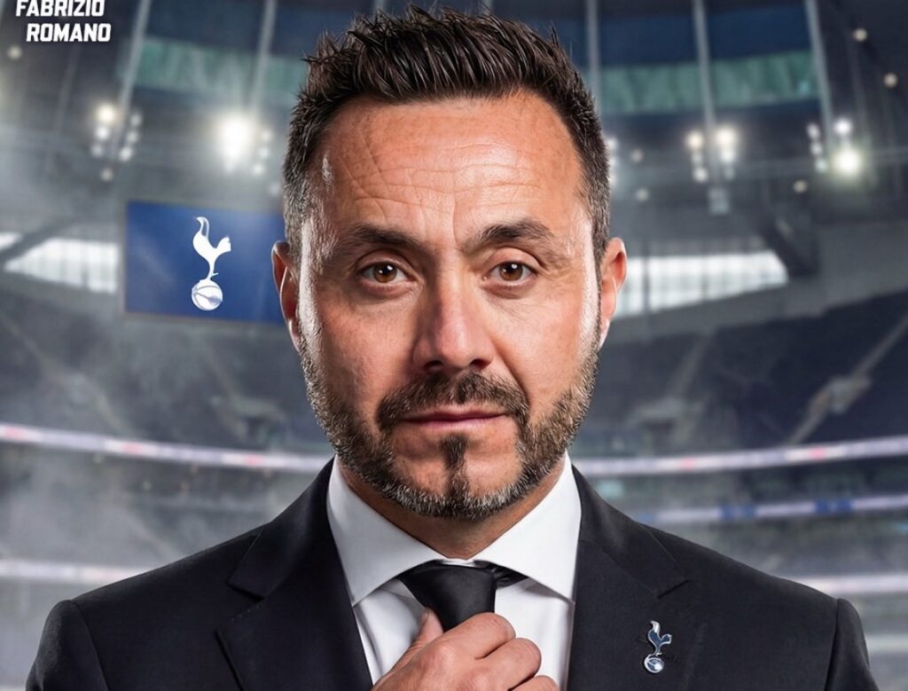 Tottenham appoint Roberto De Zerbi as new head coach
