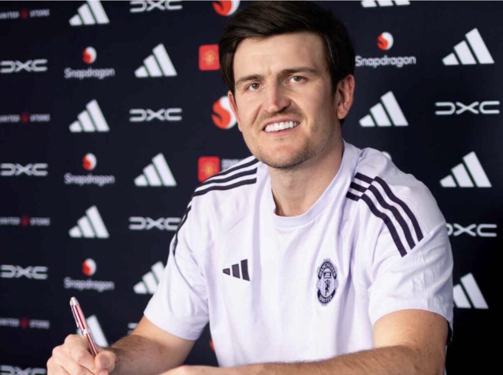 Harry Maguire Extends Manchester United Stay Until 2027; Kobbie Mainoo Renewal Now “Priority Number One”