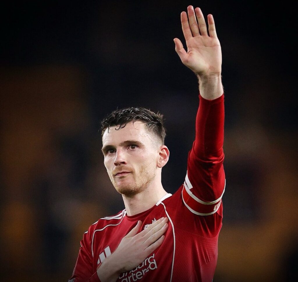 Andy Robertson to Leave Liverpool as a Free Agent; End of a Nine-Year Legacy